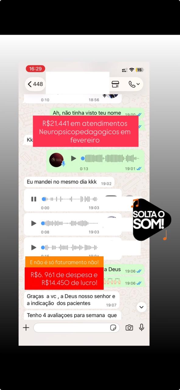 Depoimento aluna AcadExS